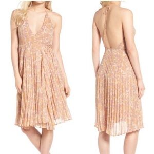 ASTR the label floral wrap dress